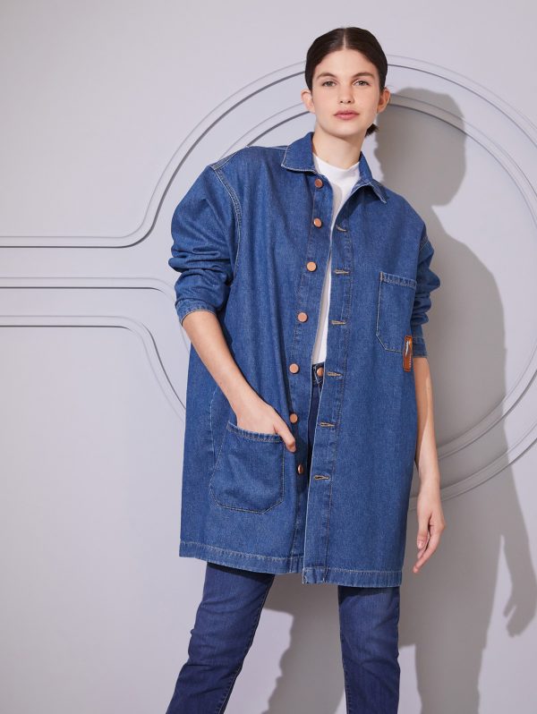 CAMPERA LOOSE DENIM - Imagen 2