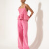 JEANS ROSES NEW PINK