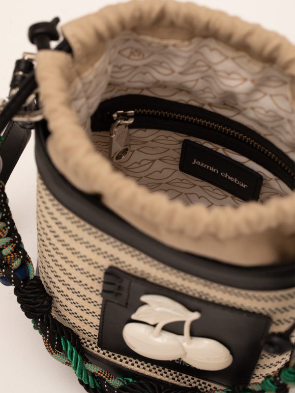 BUCKET BAG CHERRY CRAFTY - Imagen 4