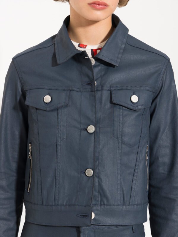 CAMPERA BIKER BLUE - Imagen 2