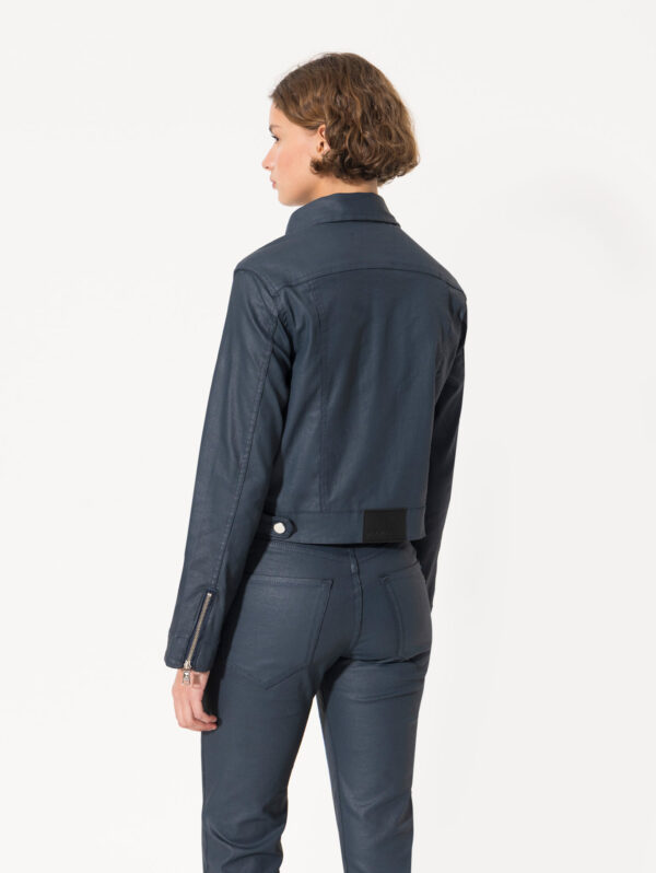 CAMPERA BIKER BLUE - Imagen 3
