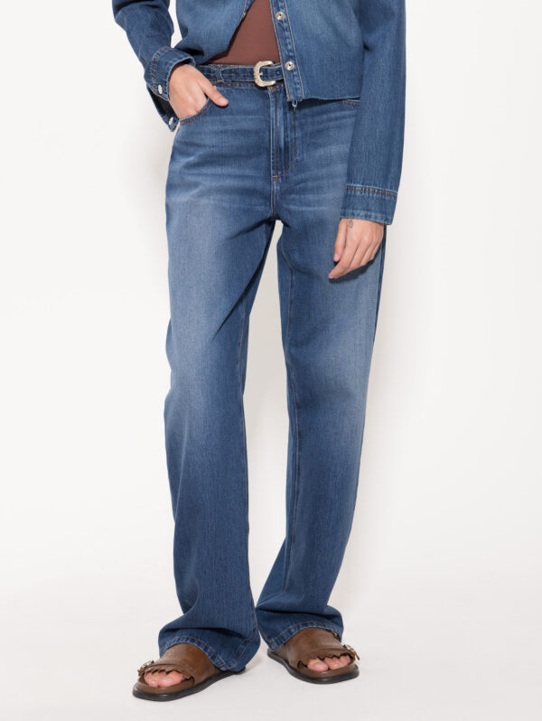 JEANS PRINTED STRAIGHT LOOSE - Imagen 2